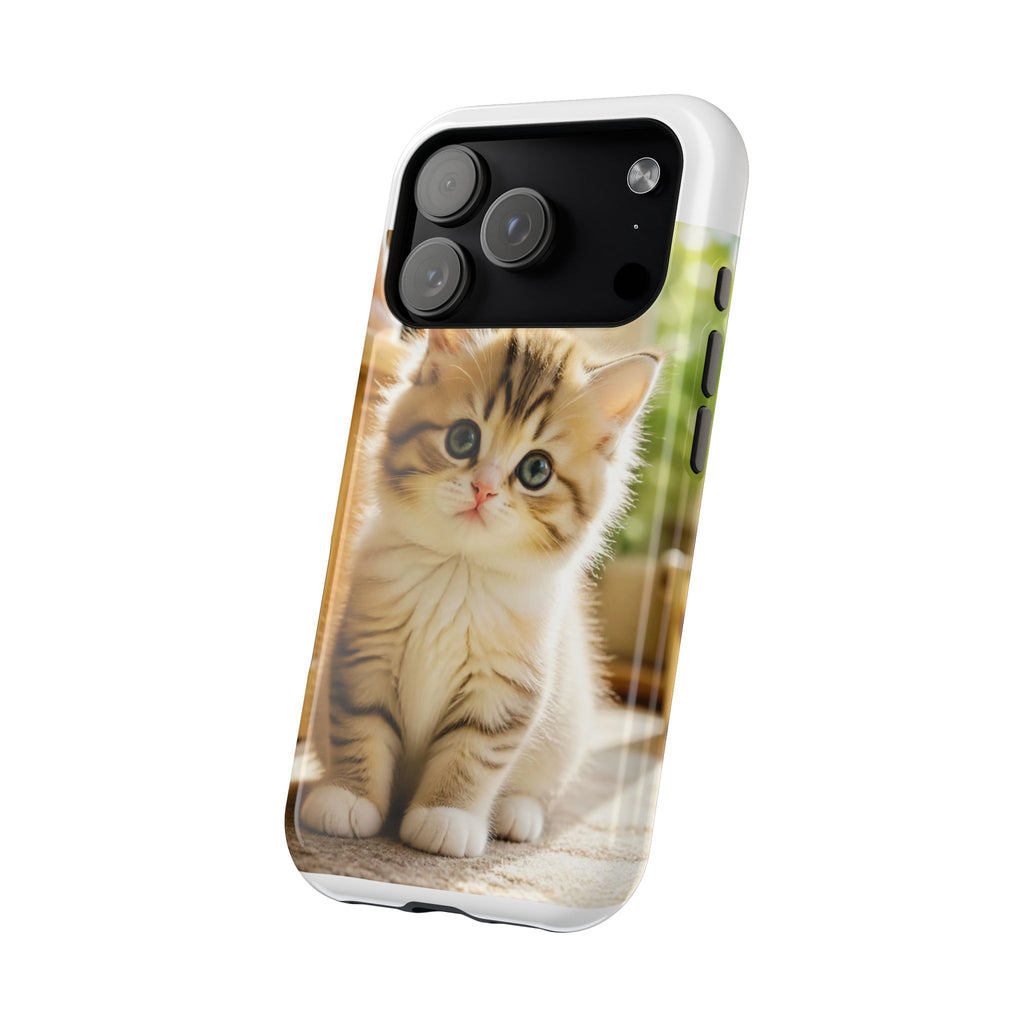 Cute Kitten Magnetic Impact-Resistant Phone Case