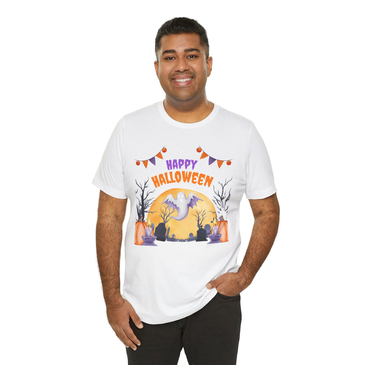 Happy Halloween Ghost T-Shirt