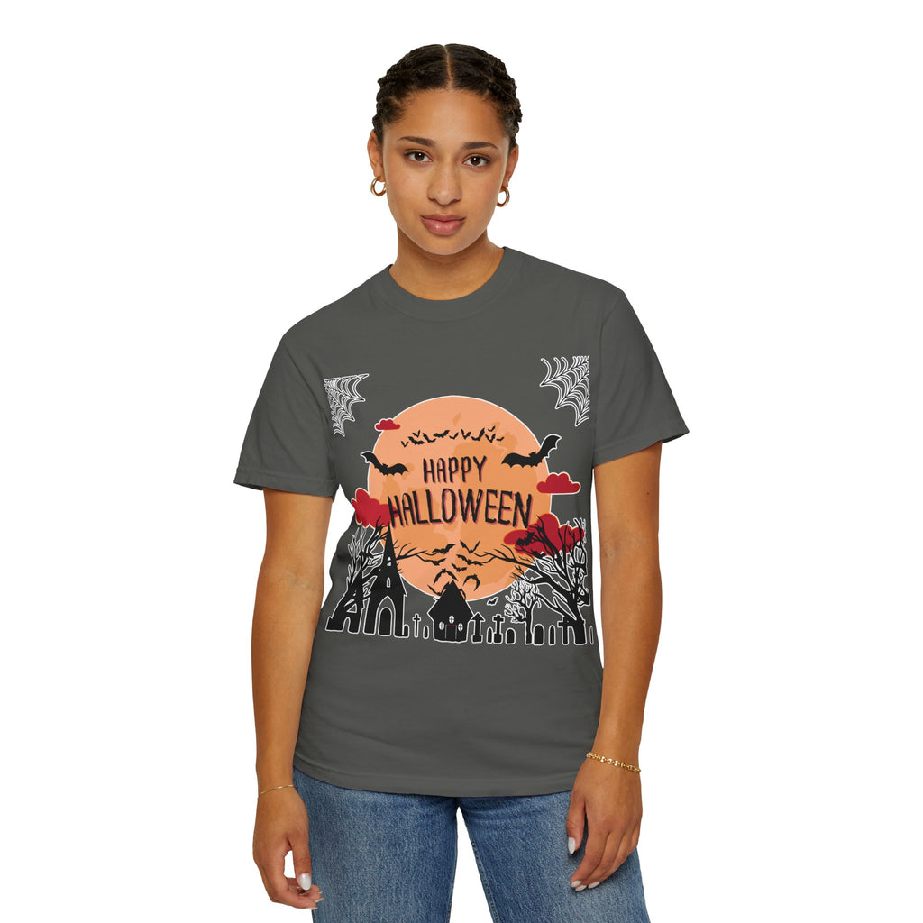 Happy Halloween Haunted Village T-Shirt