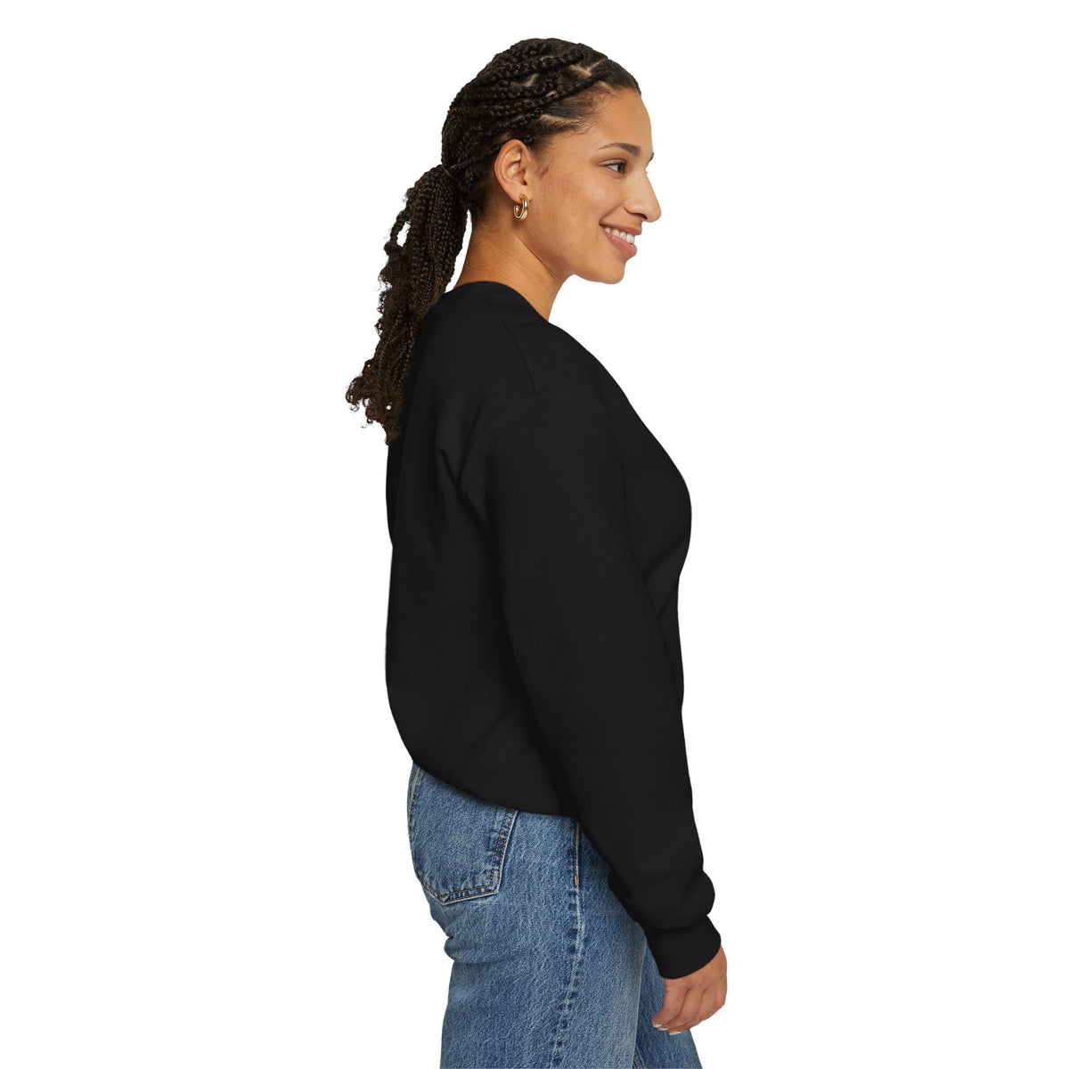 Halloween Crewneck Sweatshirt - Spooky Night Pumpkins Design