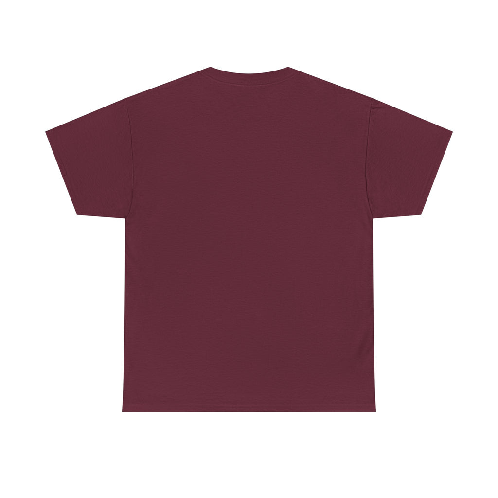 T-Shirt — I Live, I Study Graphic Tee (Minimalist Floral Collage)